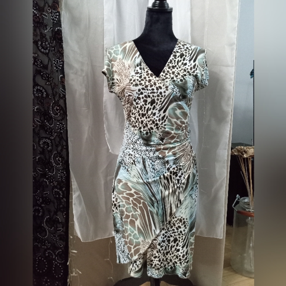 Joseph Ribkoff animal print dress